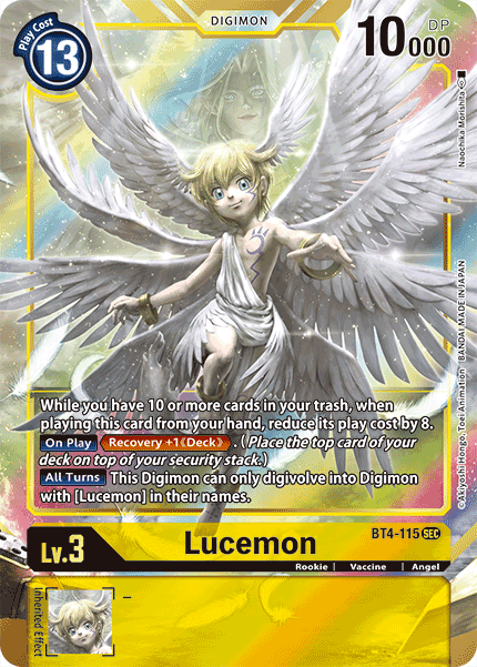Lucemon BT4-115 (Alternate Art)