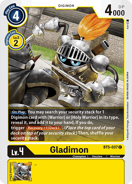 Gladimon BT5-037