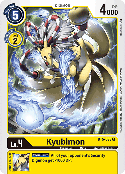 Kyubimon BT5-038