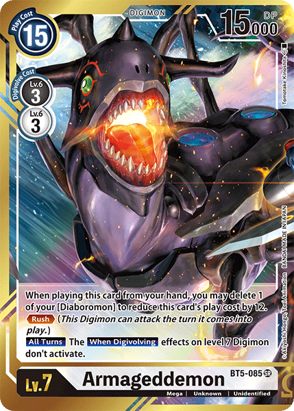 Armageddemon BT5-085 (Alternate Art)