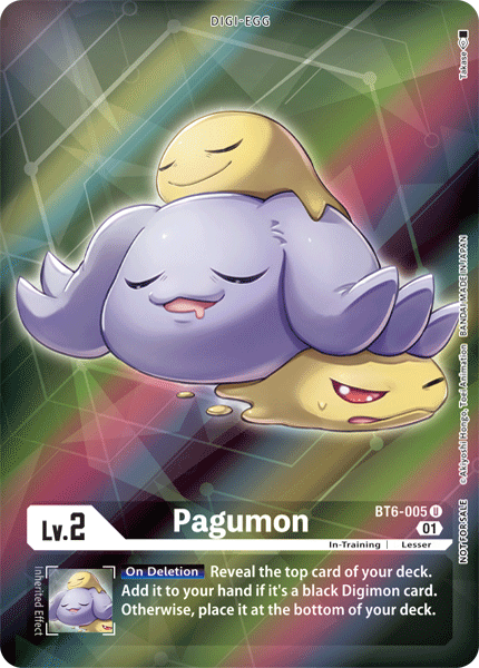 Pagumon BT6-005 (Alternate Art)