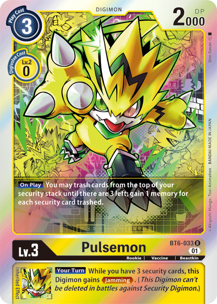 Pulsemon BT6-033