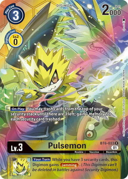 Pulsemon BT6-033 (Alternate Art)