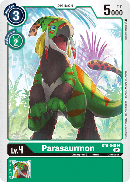 Parasaurmon BT6-048