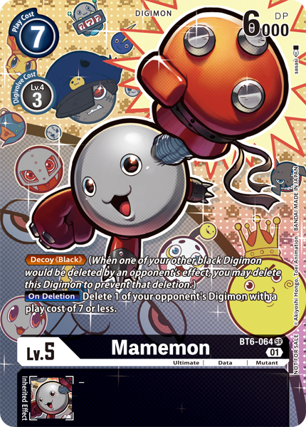 Mamemon BT6-064 (Alternate Art)