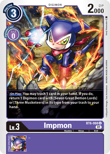 Impmon BT6-068