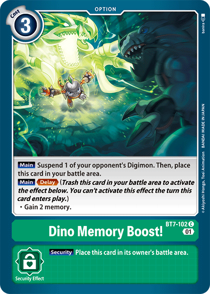 Dino Memory Boost! BT7-102