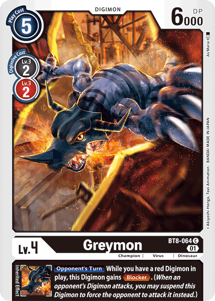 Greymon BT8-064