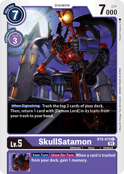 SkullSatamon BT8-079