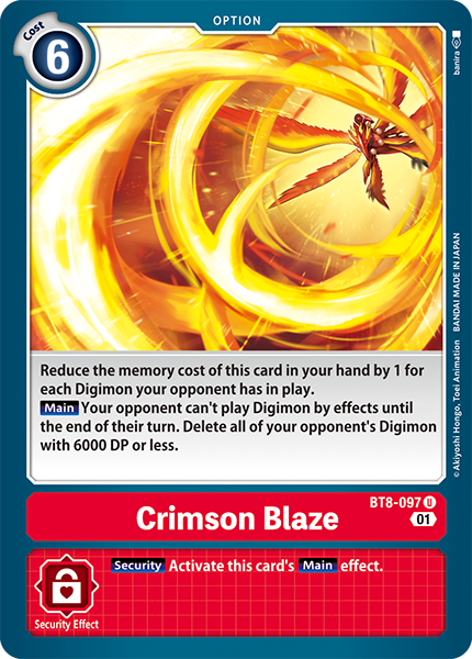 Crimson Blaze BT8-097