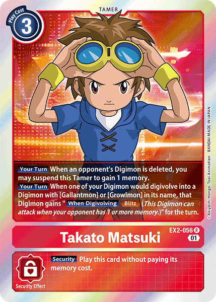 Takato Matsuki EX2-056