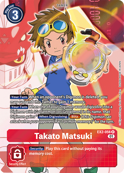 Takato Matsuki EX2-056 (Alternate Art)