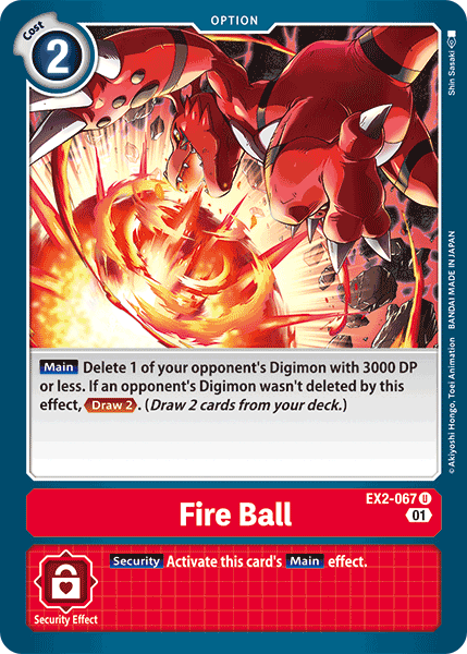 Fire Ball EX2-067