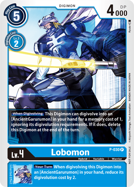 Lobomon P-030 (Great Legend Power Up)