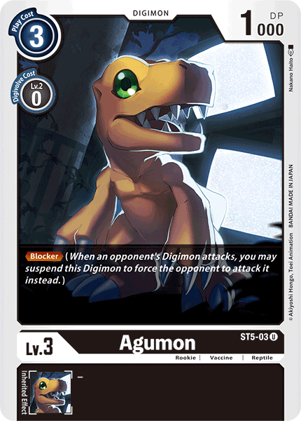 Agumon ST5-03