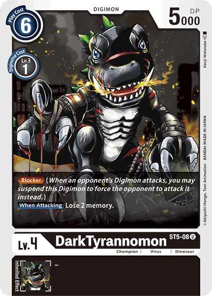 DarkTyrannomon ST5-08
