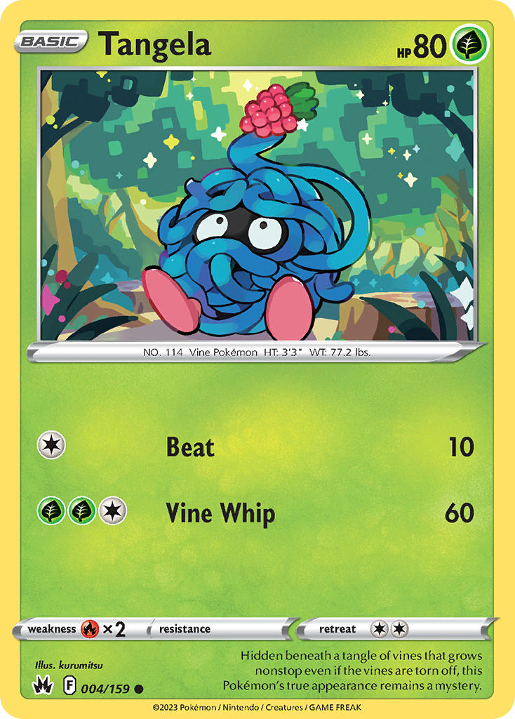 Tangela | Crown Zenith 004/159