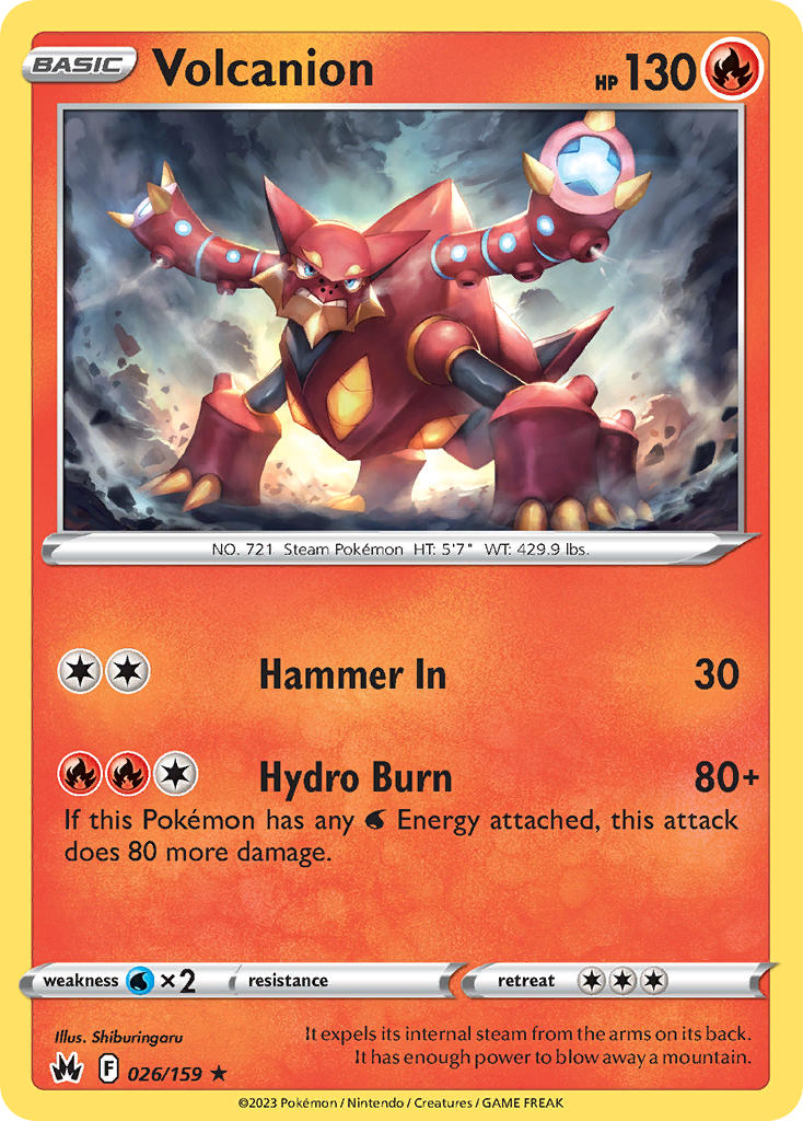 Volcanion | Crown Zenith 026/159