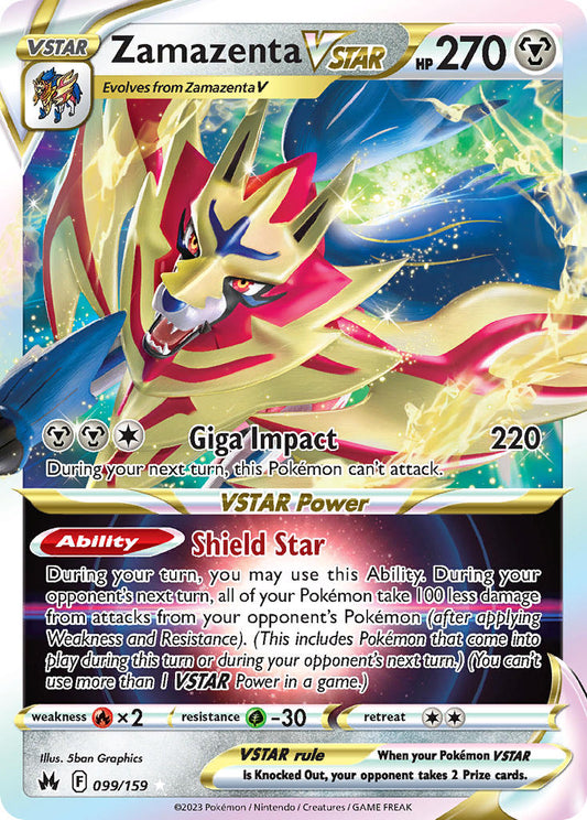 Zamazenta VStar | Crown Zenith 099/159