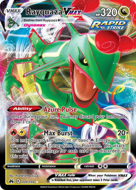 Rayquaza VMax | Crown Zenith 101/159