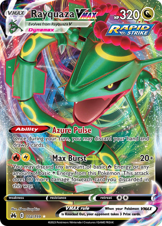 Rayquaza VMax | Crown Zenith 102/159