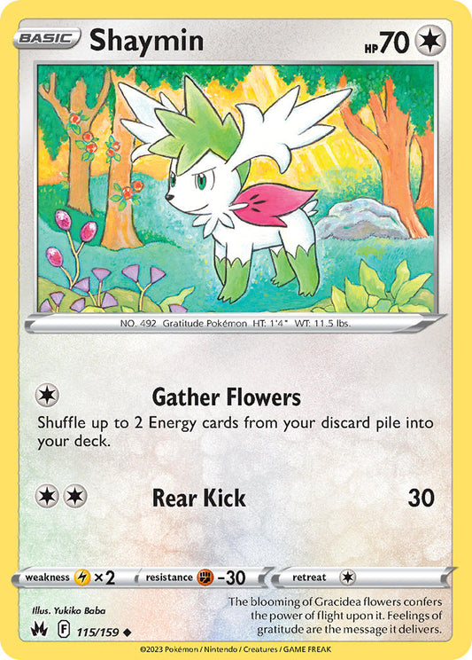 Shaymin | Crown Zenith 115/159