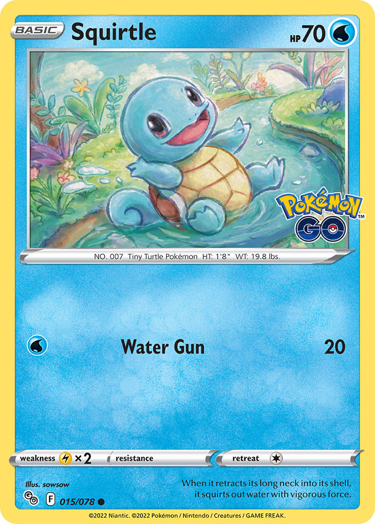 Squirtle | Pokemon Go 015/078