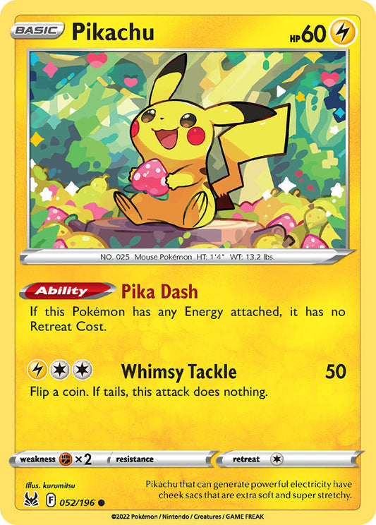 Pikachu | Lost Origin 052/196