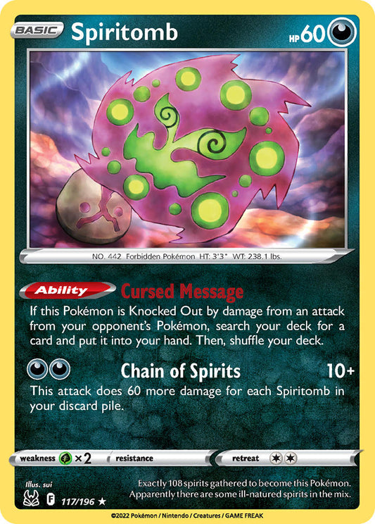 Spiritomb | Lost Origin 117/196