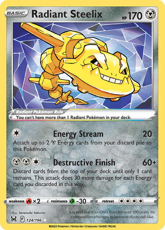 Radiant Steelix | Lost Origin 124/196