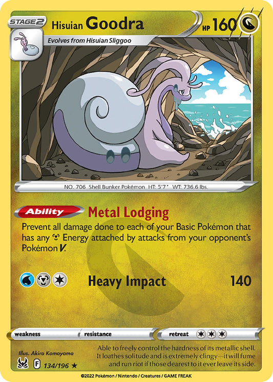 Hisuian Goodra | Lost Origin 134/196