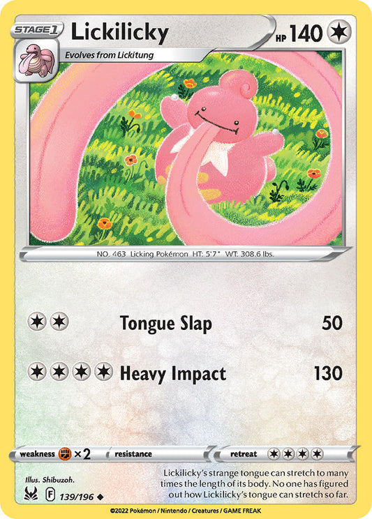 Lickilicky | Lost Origin 139/196