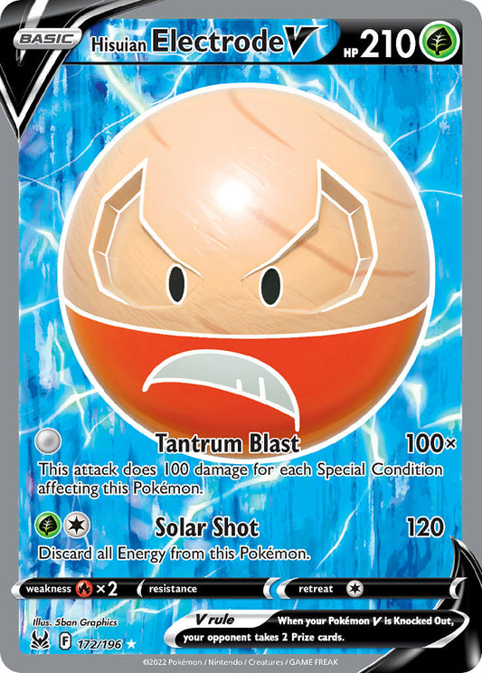 Hisuian Electrode V | Lost Origin 172/196