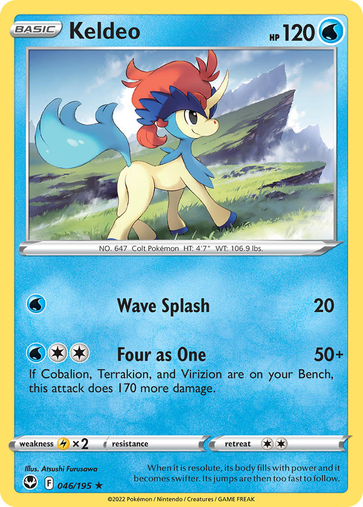 Keldeo | Silver Tempest 046/195