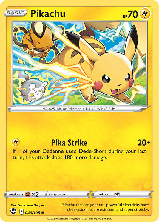Pikachu | Silver Tempest 049/195