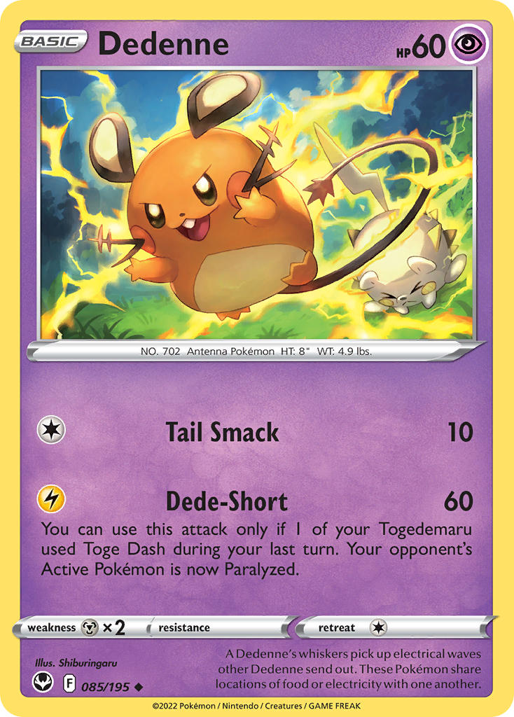Dedenne | Silver Tempest 085/195
