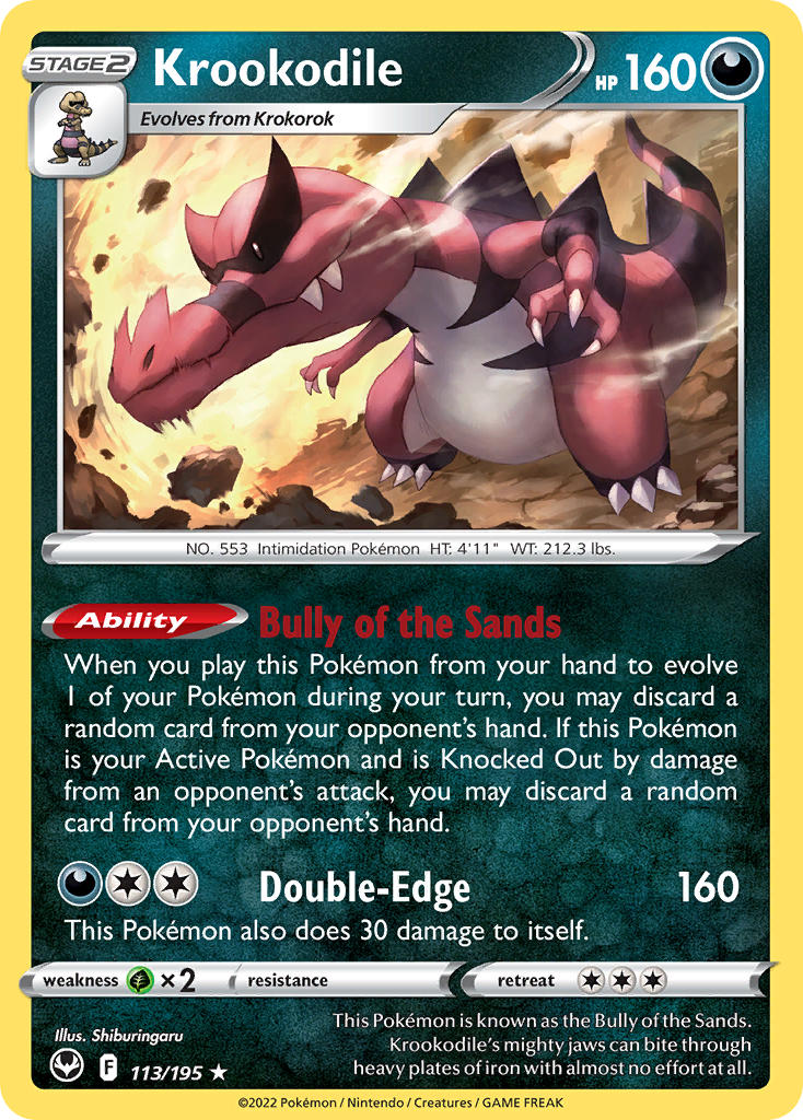 Krookodile | Silver Tempest 113/195