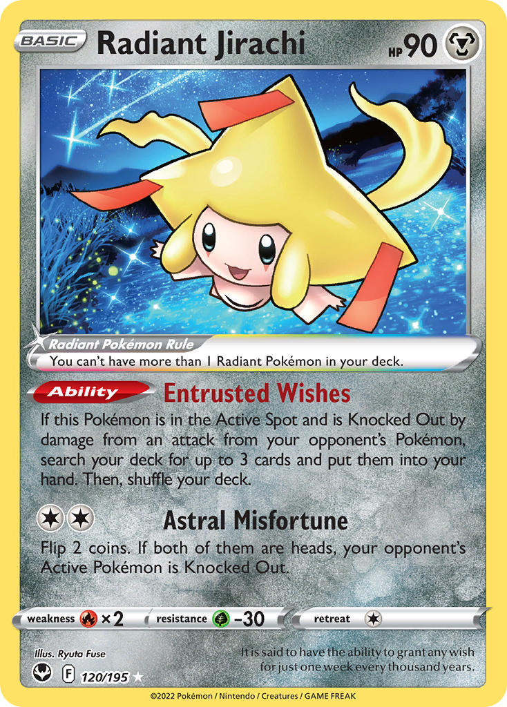 Radiant Jirachi | Silver Tempest 120/195