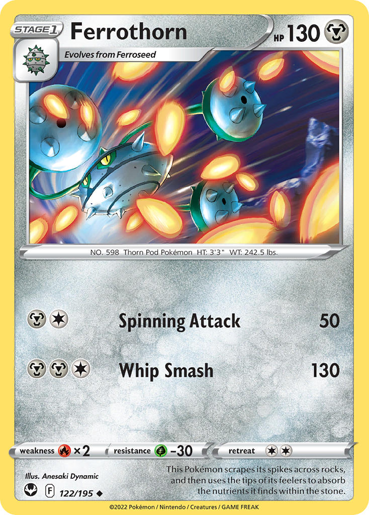 Ferrothorn | Silver Tempest 122/195
