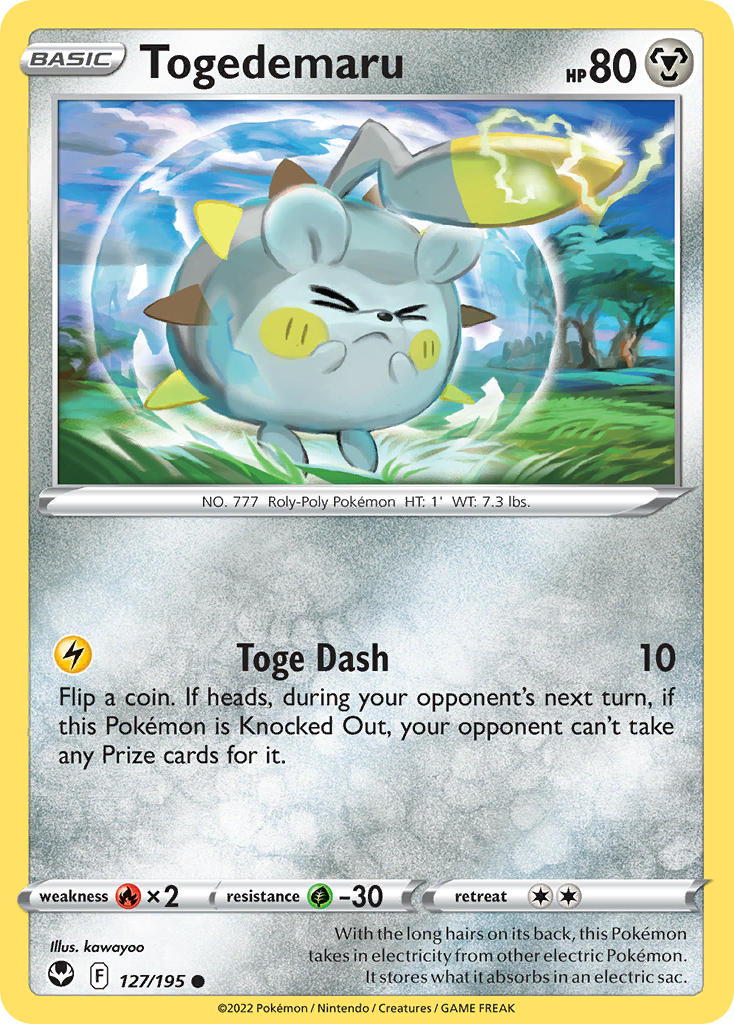 Togedemaru | Silver Tempest 127/195
