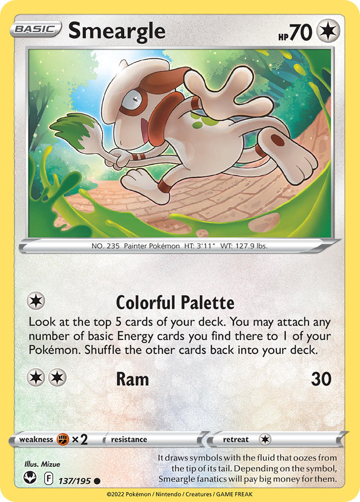 Smeargle | Silver Tempest 137/195