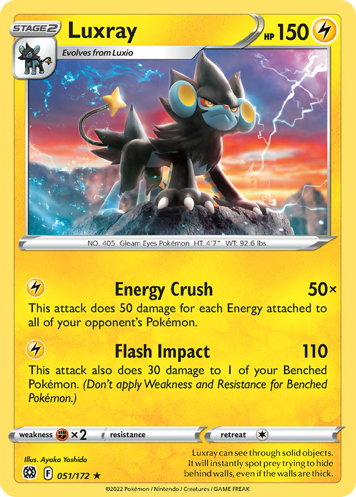 Luxray | Brilliant Stars 051/172