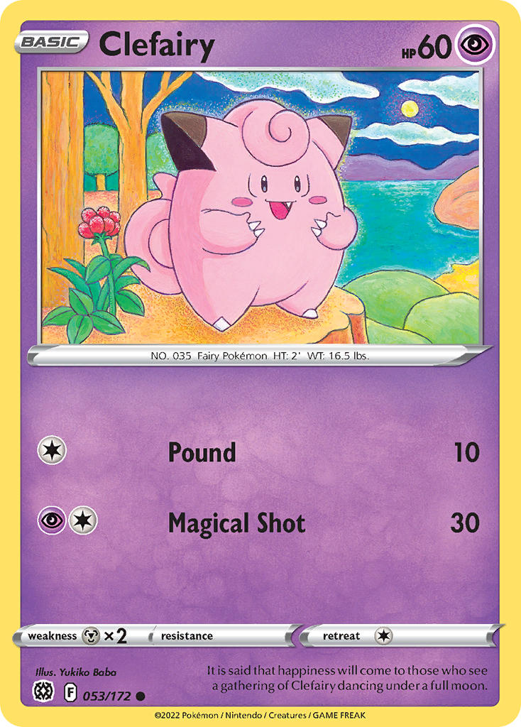 Clefairy | Brilliant Stars 053/172