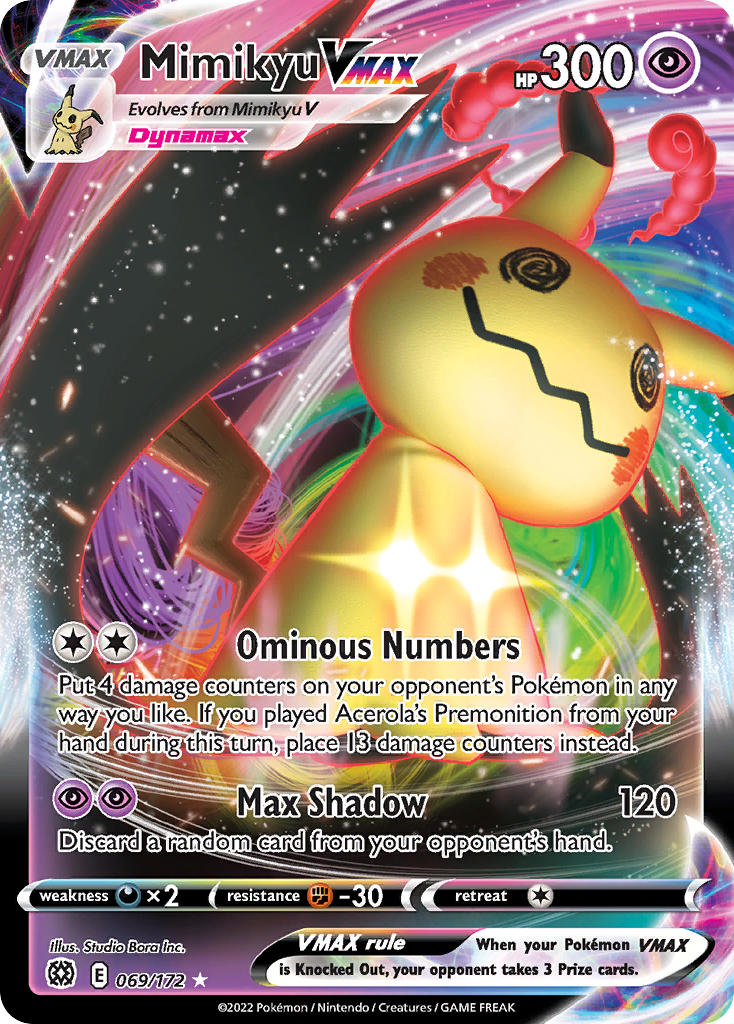 Mimikyu Vmax | Brilliant Stars 069/172