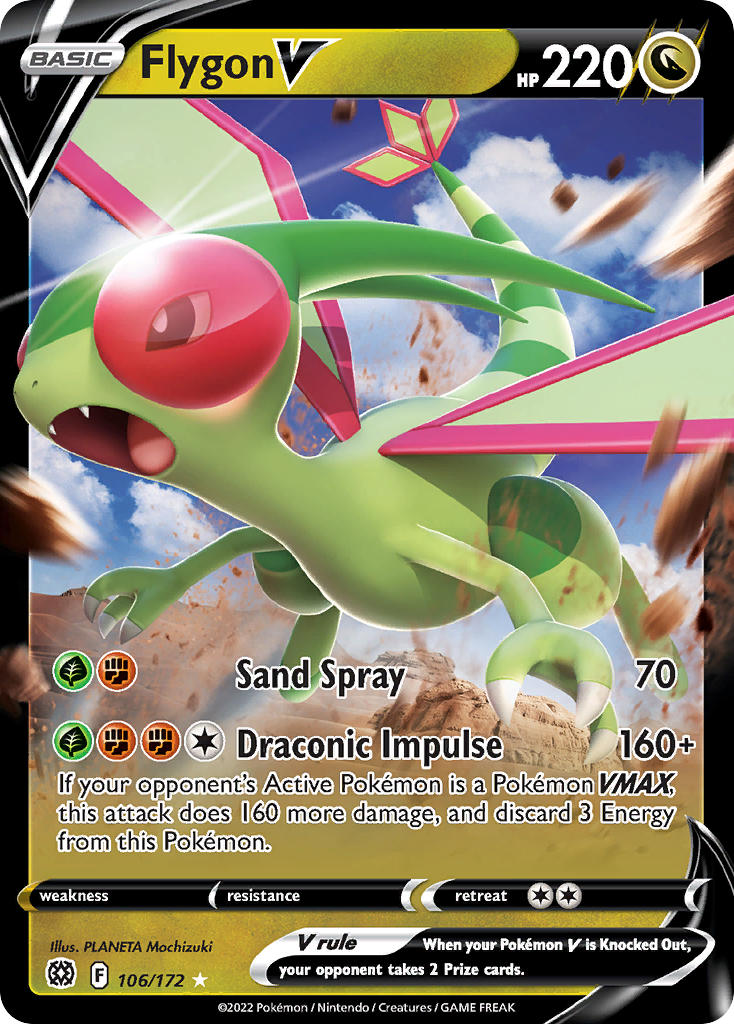 Flygon V | Brilliant Stars 106/172