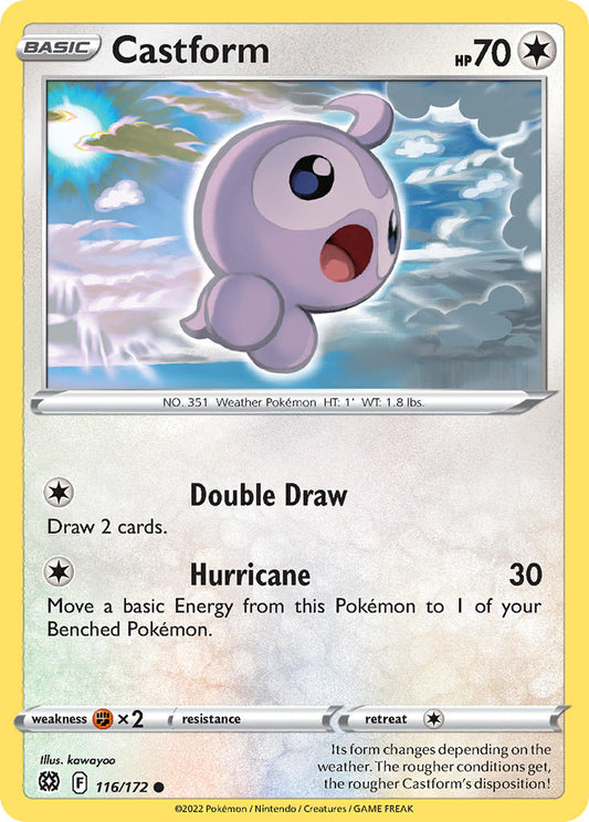 Castform | Brilliant Stars 116/172