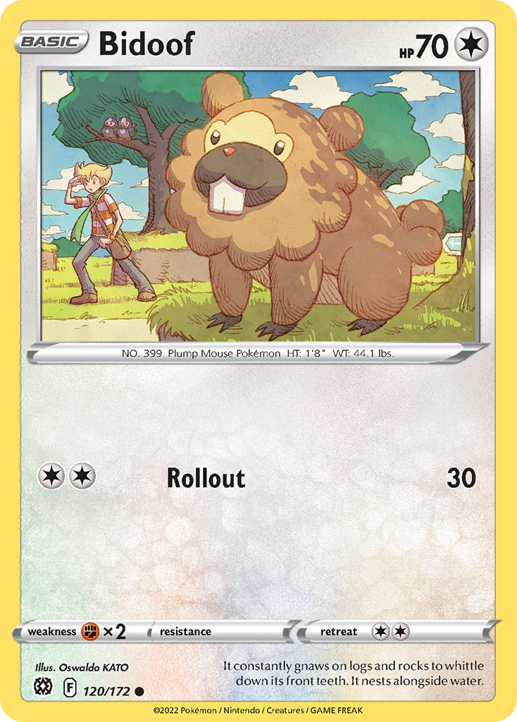 Bidoof | Brilliant Stars 120/172