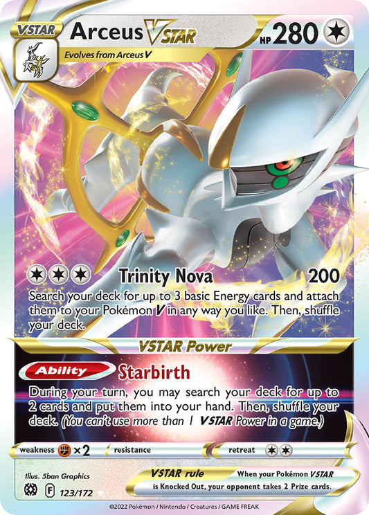 Arceus VStar | Brilliant Stars 123/172