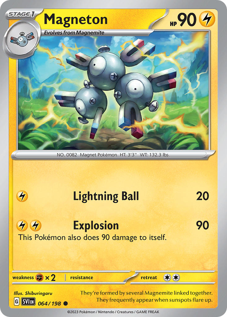 Magneton | Scarlet & Violet Base Set 064/198