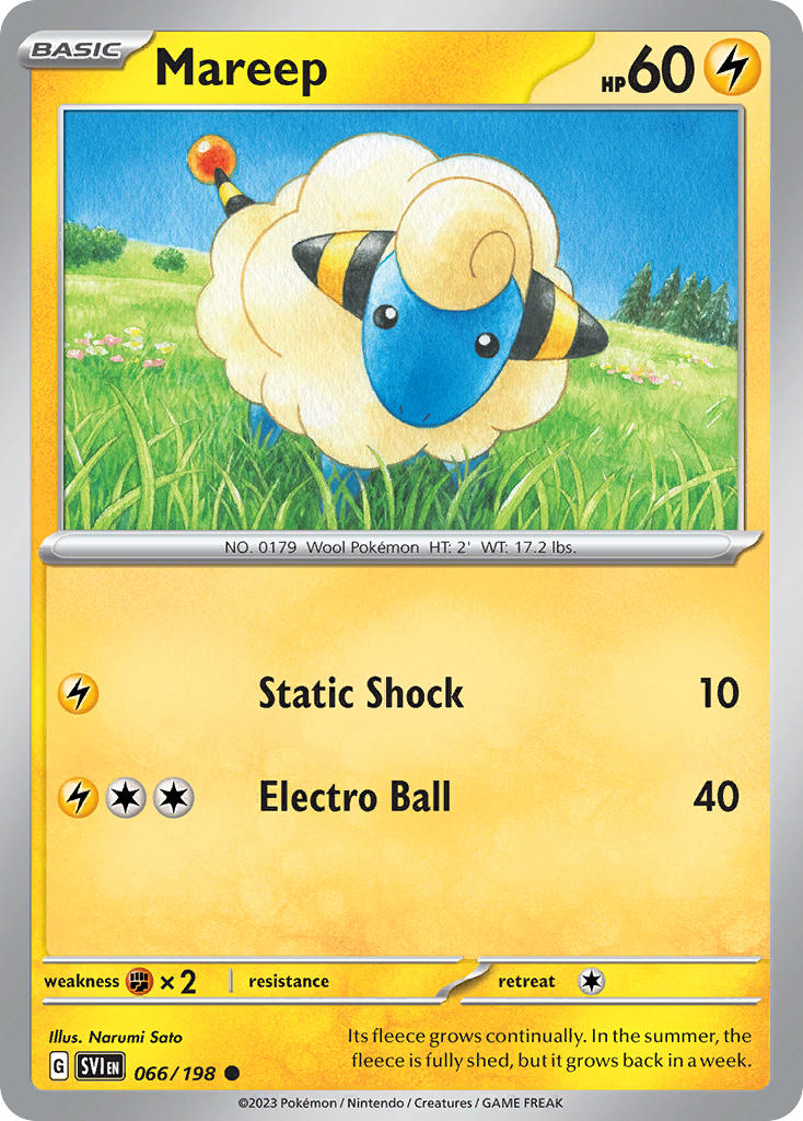 Mareep | Scarlet & Violet Base Set 066/198